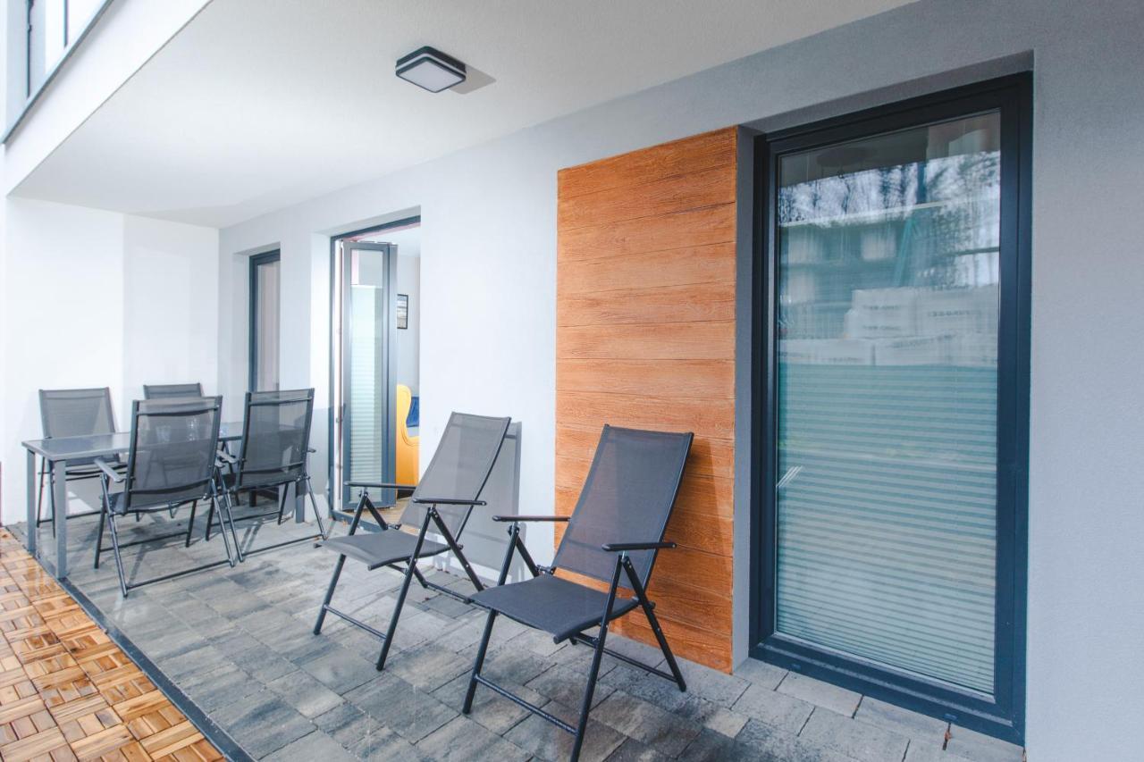 Nowy Apartament A3-Pba- Kryty Basen - Dwie Sypialnie - Salon -Aneks -Duzy Taras โปเบียโรโว ภายนอก รูปภาพ